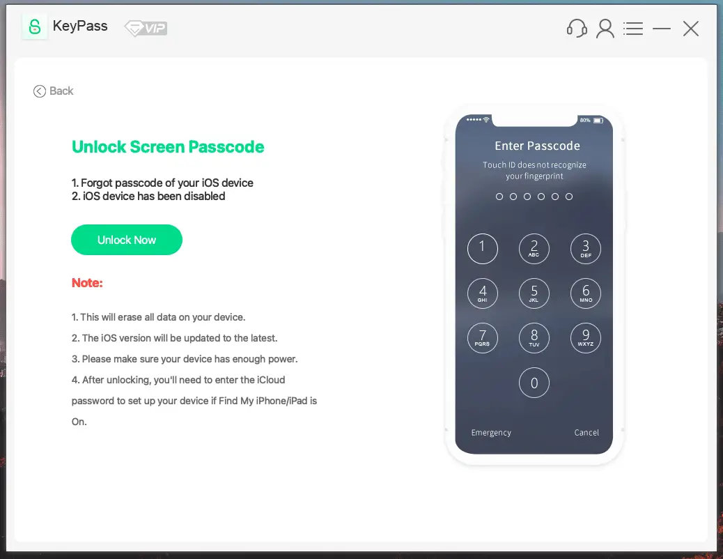 How to Unlock iPhone Lock Screen and Activation Lock Using KeyPass