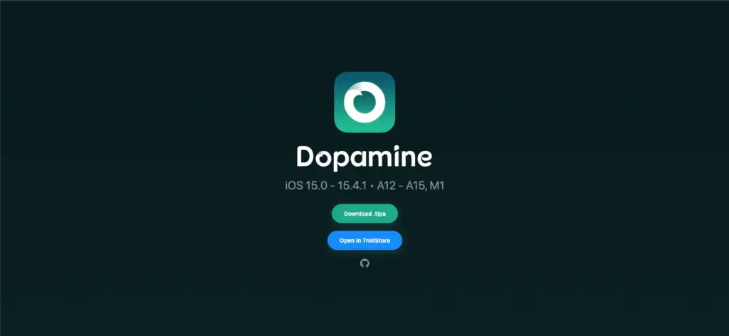 Dopamine Jailbreak's official website