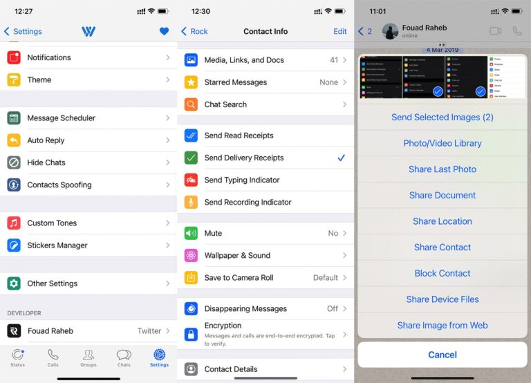 Watusi 3 for WhatsApp, an IPA app for customization