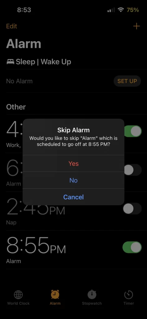 Sleeper X tweak iOS 15