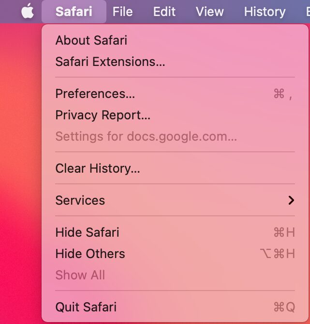 Safari macOS extensions