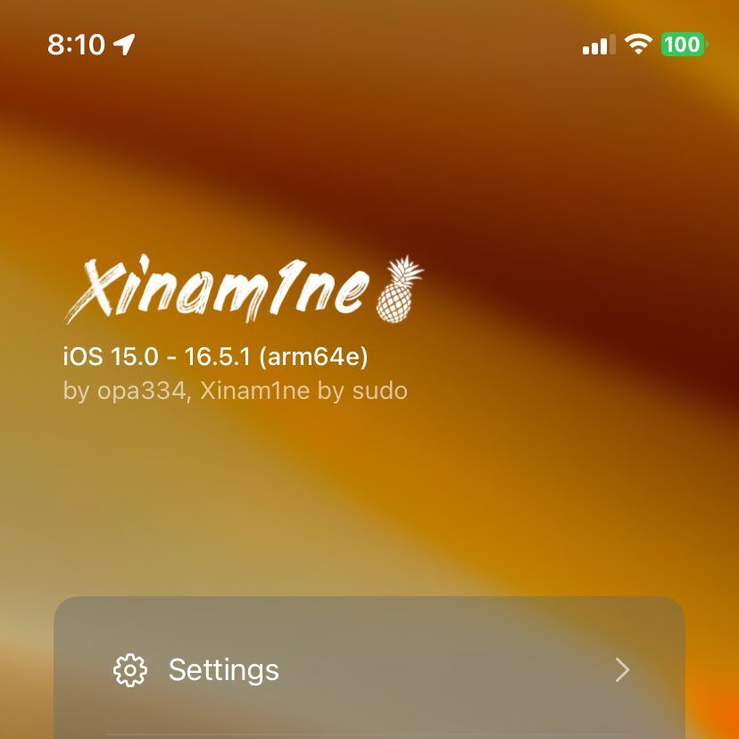 Xinam1ne Jailbreak updated for iOS 16.