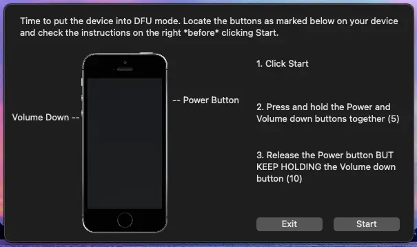 iBypassSignal DFU Mode guide makes it easy to use.