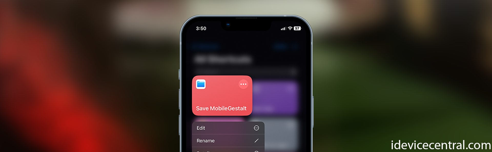 How to save MobileGestalt file from iOS 16 – iOS 18