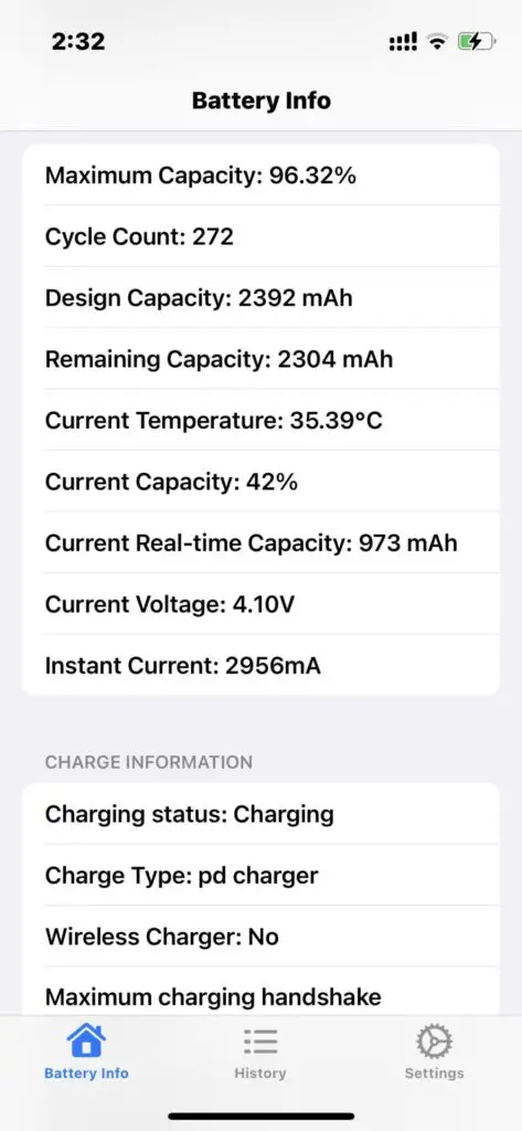 BatteryInfo IPA for iOS