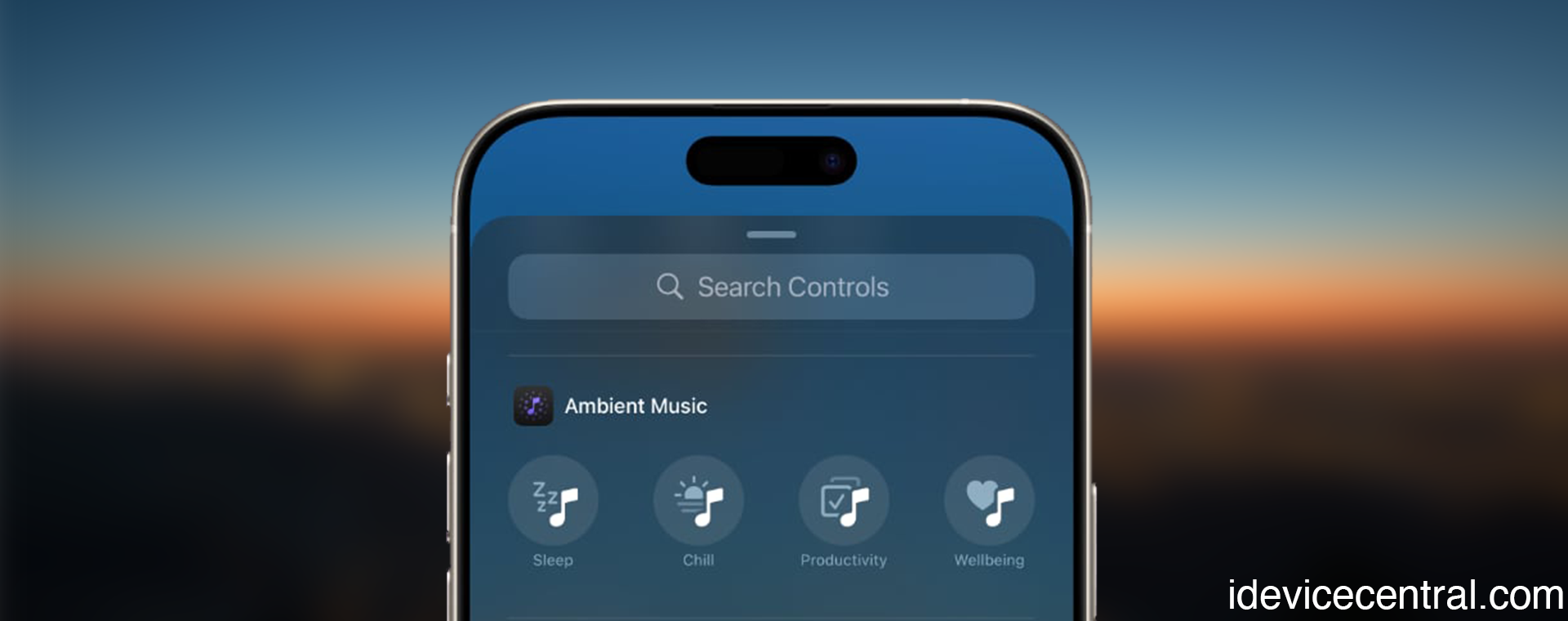 iOS 18.4 Adds a new Ambient Music feature