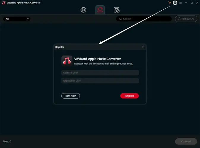 Register Apple Music Converter