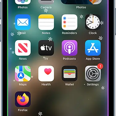 UiHaruX with several features enabled on iOS 17.0