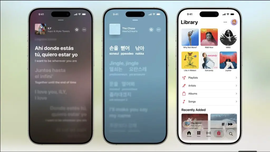 Screenshot - iDevice Central New iOS 26 Music App features
