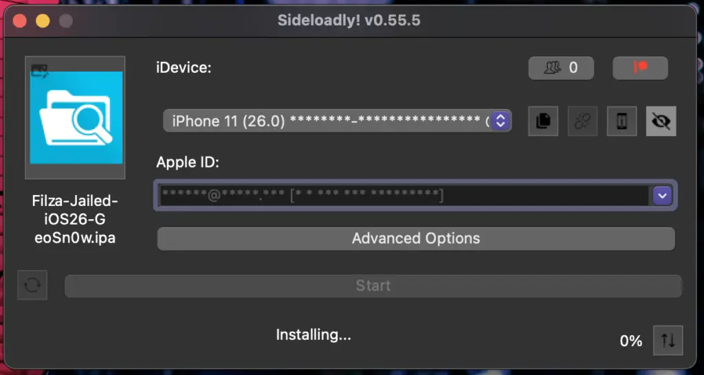 sideloadly installing filza for ios 26 no jailbreak - iDevice Central sideloadly installing filza for ios 26 no jailbreak