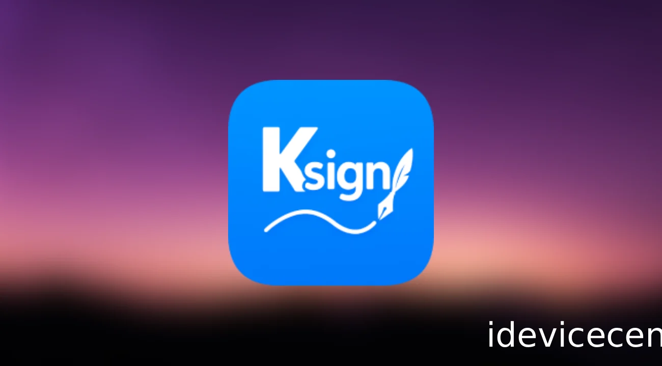 KSign IPA Installer for iOS – The Free Code Signing App You Should Try in 2025