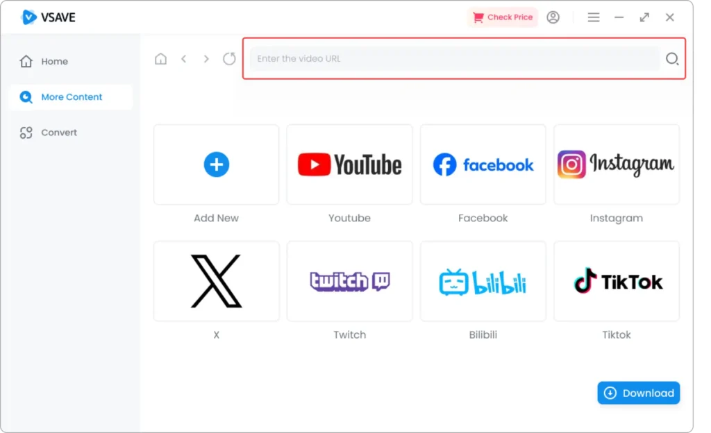 Vsave is a certified, virus-free tool available on PC, iOS, and Android that instantly saves high-quality video and audio from 1,000+ platforms including Facebook.