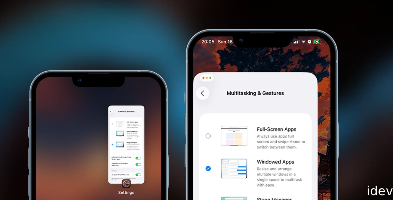 How to Enable iPad Features like MultiTasking & Stage Manager on iPhone via MobileGestalt