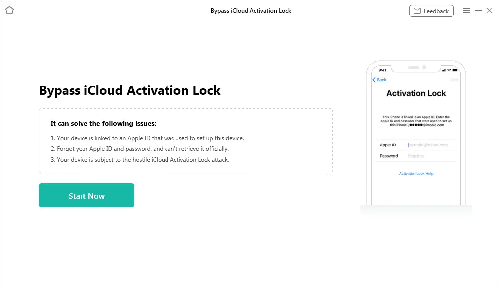 Bypass iCloud Activation Lock with AnyUnlock