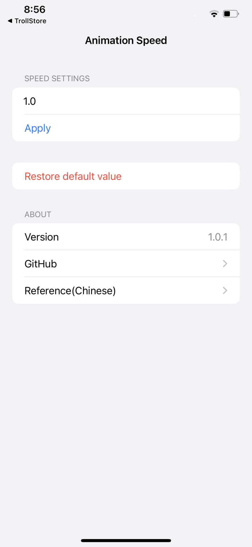 AnimationSpeed IPA – Customize UI Animation Speed on TrollStore Devices ...