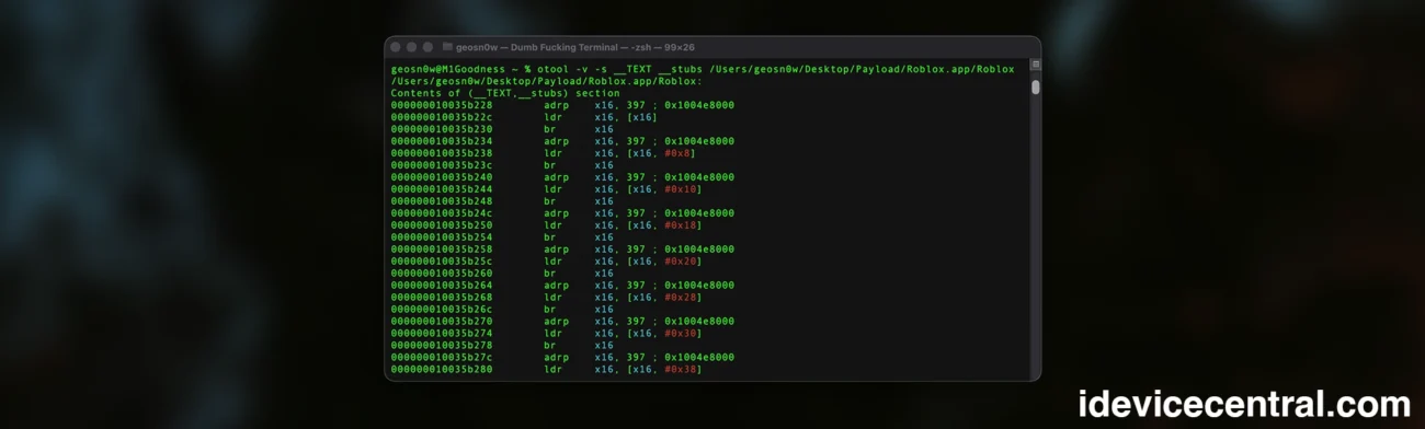Using __got and __la_symbol_ptr for iOS Hacking / Tweak Development - iDevice Central Using __got and __la_symbol_ptr for iOS Hacking / Tweak Development