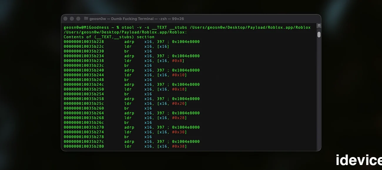 Using __got and __la_symbol_ptr for iOS Hacking / Tweak Development